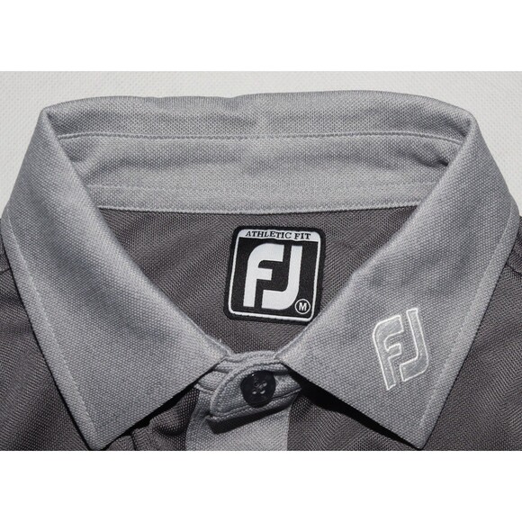 FootJoy FJ Men's Performance Tour Issue Collar Logo Polo Shirt Size Medium - Picture 6 of 8